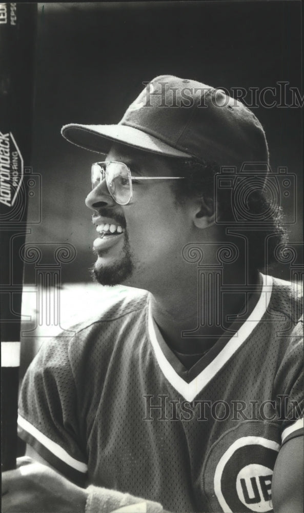 1982 Press Photo Chicago Cubs baseball player, Leon Durham - mjt06040- Historic Images