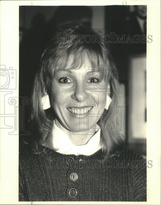 1987 Press Photo Marty Eckhardt, Wisconsin's Birkebeiner Ski Marathon director- Historic Images