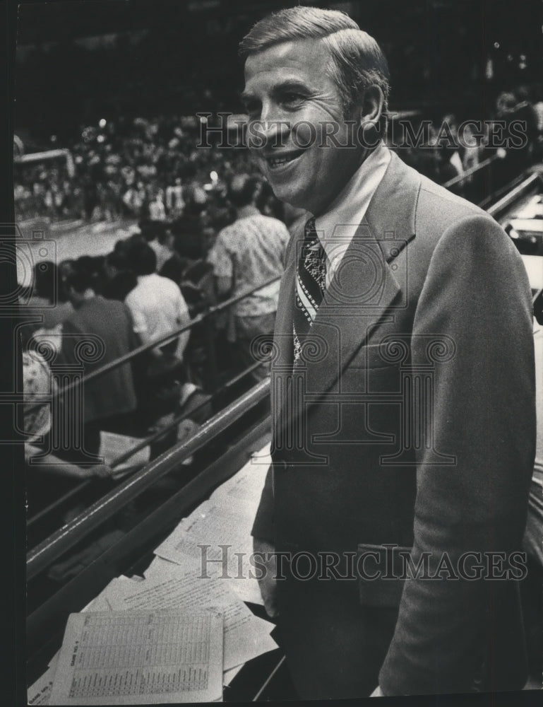 1976 Press Photo Wisconsin basketball coach, John Erickson - mjt06099- Historic Images