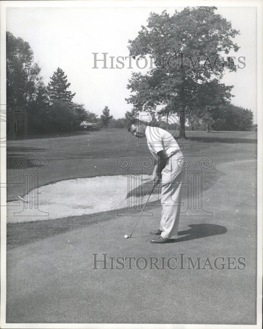 1962 Press Photo Manuel de la Torre, Golfer, Milwaukee, Wisconsin - mjt06477- Historic Images