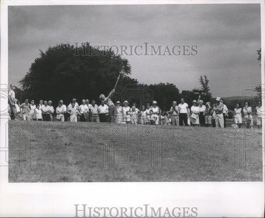 1963 Press Photo Carol Sorenson at Wisconsin State Golf Finals - mjt06831- Historic Images