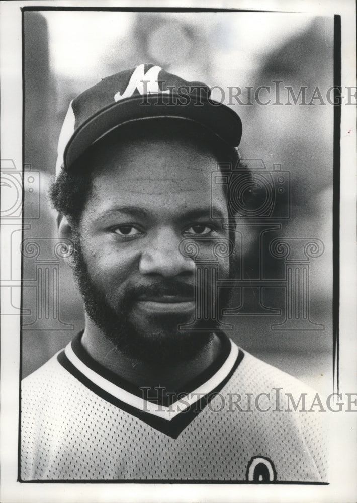 1980 Press Photo Jim Dillard of the Milwaukee Schlitz professional softball team- Historic Images