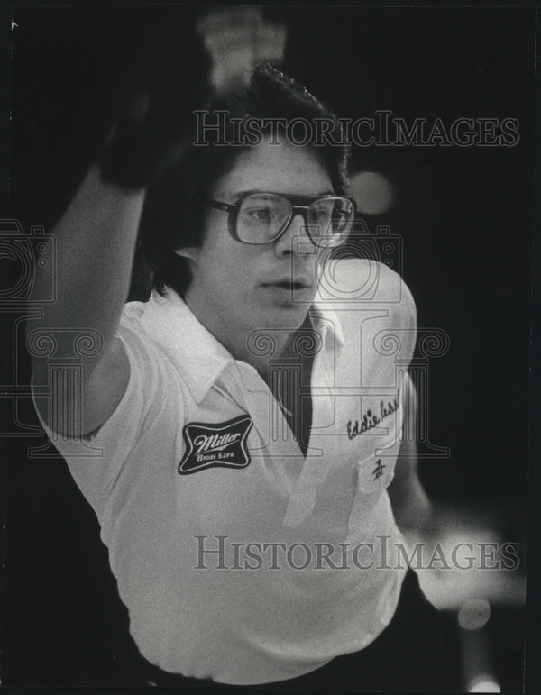 1978 Press Photo Professional bowler Eddie Ressler throws the ball at ...