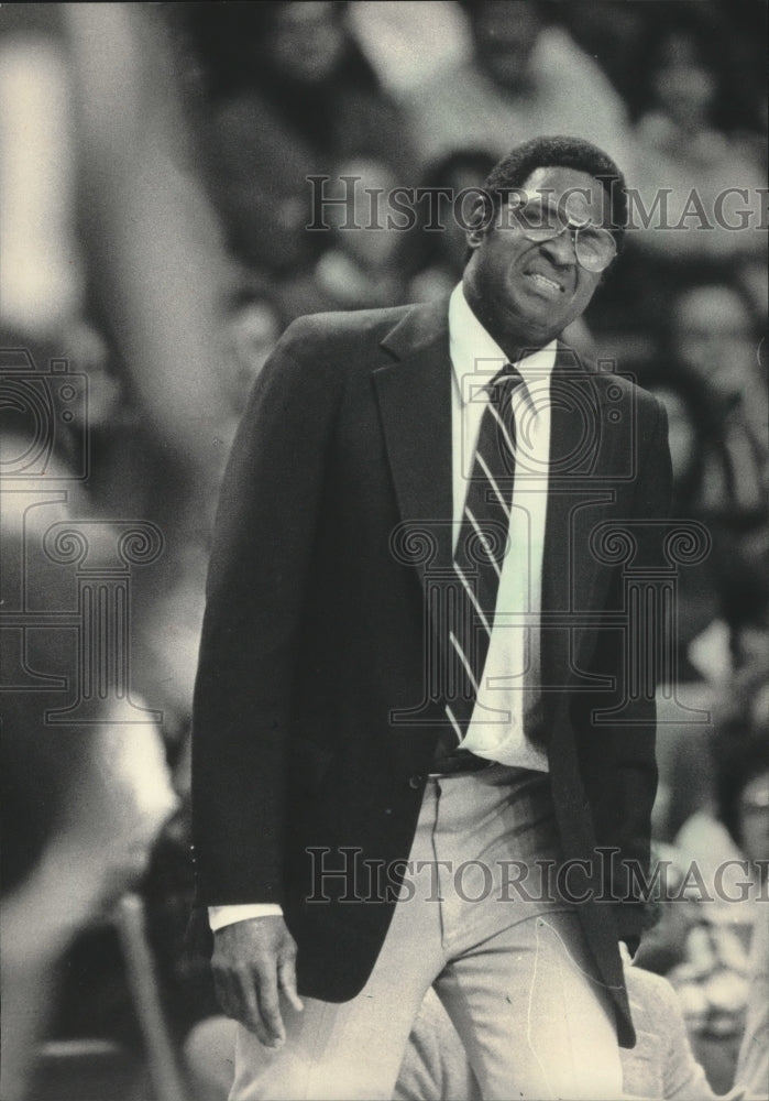 1984 Press Photo Basketball coach, Willis Reed - mjt07606- Historic Images