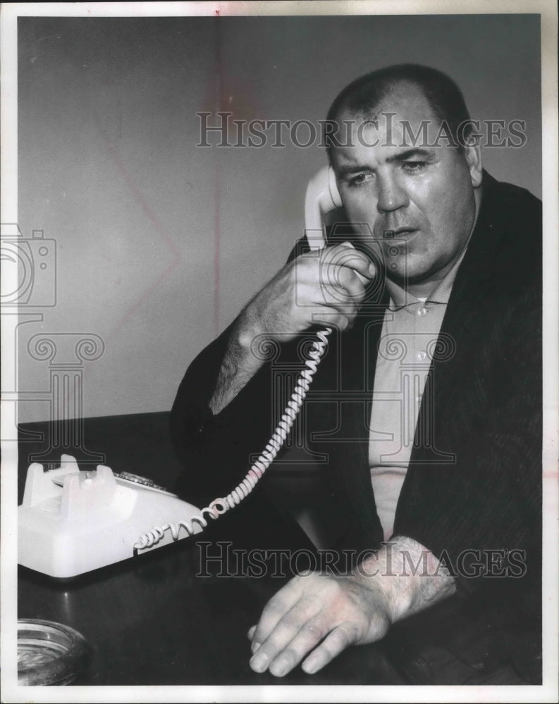 1962 Press Photo Former Green Bay Packers football player, Ted Fritsch- Historic Images