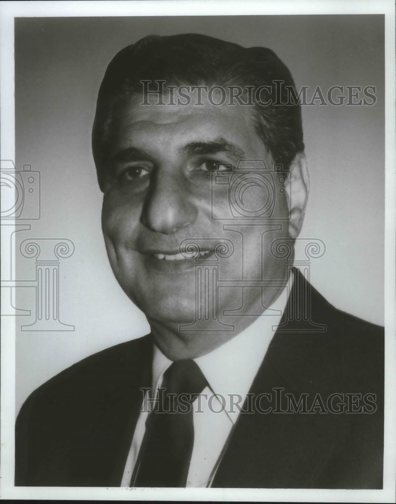 1986 Press Photo Portrait of Ed Elias, PRA Founder - mjt07687- Historic Images