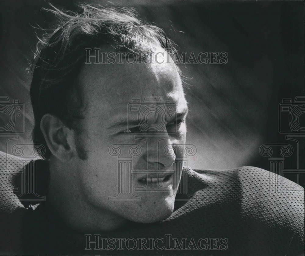 1978 Press Photo Portrait of University of Wisconsin football player Dan Relich- Historic Images