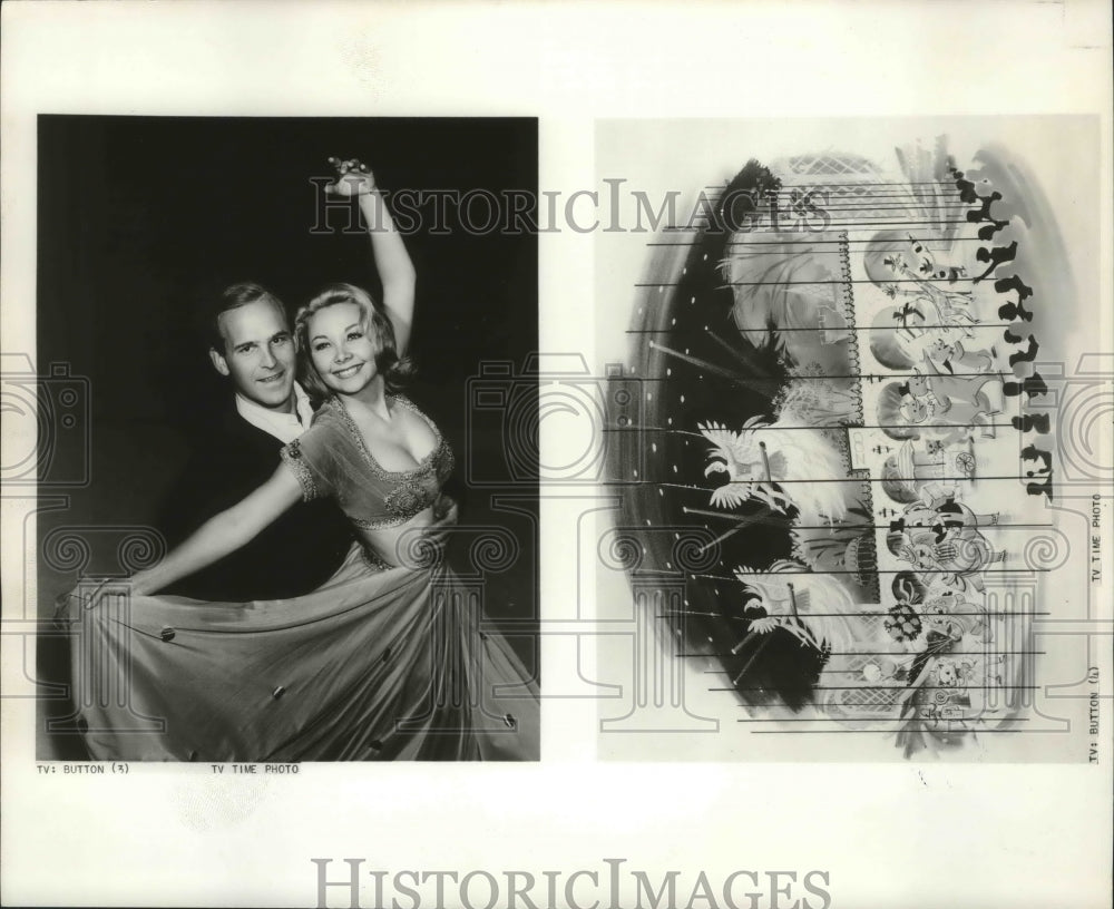 1964 Press Photo 2-Time Olympic, 5-Time World Champion Figure Skater Dick Button- Historic Images