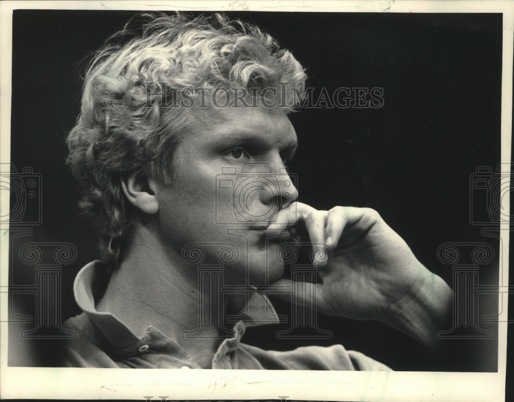 1987 Press Photo Milwaukee Bucks basketball forward, Jack Sikma - mjt08385- Historic Images