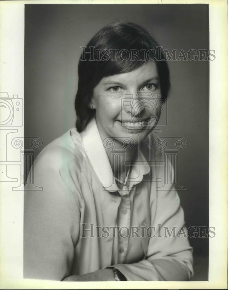 1981 Press Photo The first woman to drive in the Indianapolis 500, Janet Guthrie- Historic Images