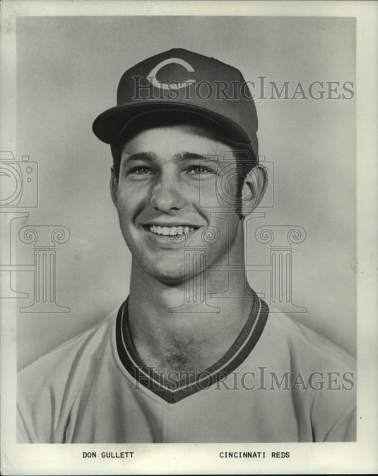 1974 Press Photo Cincinnati Red's Baseball Player Don Gullett - mjt09017- Historic Images