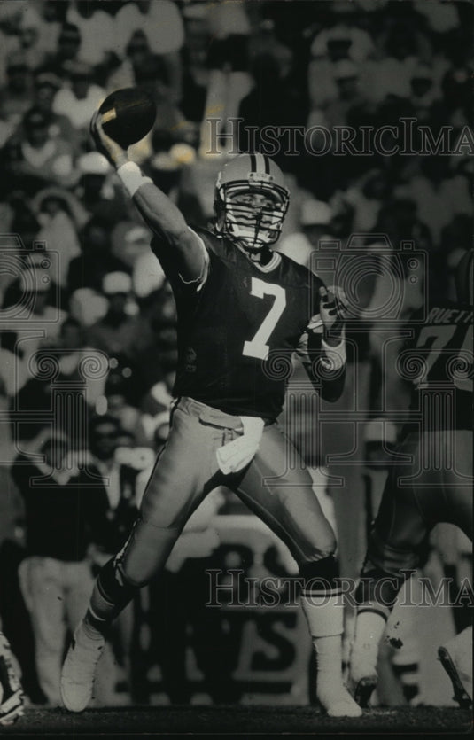 1989 Press Photo Green Bay Packer's Quarterback Don Majkowski - mjt09022- Historic Images