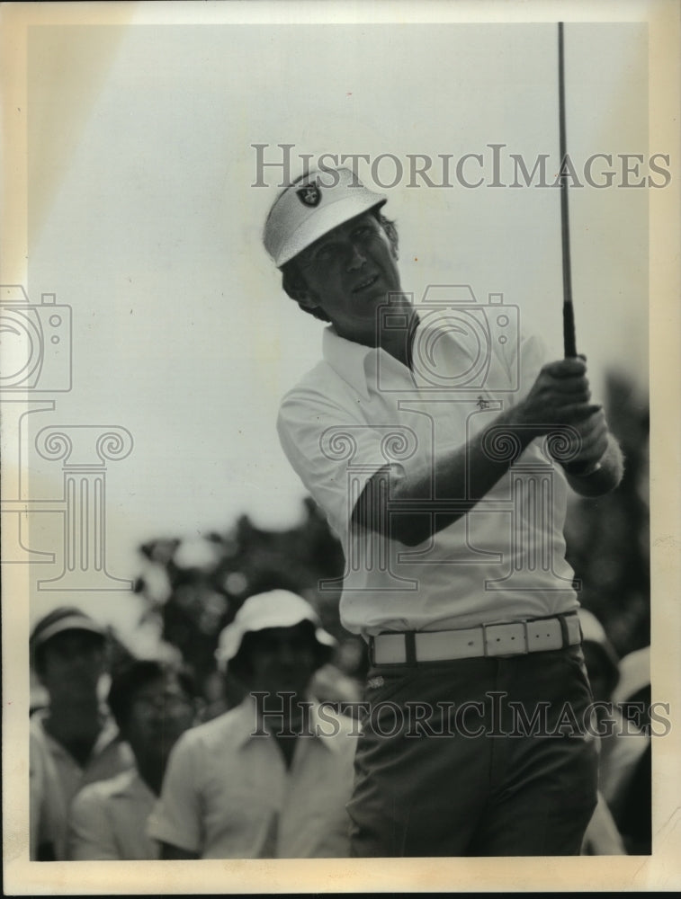 1976 Press Photo Defending Golf Tournament Of Champions Winner Al Geiberger- Historic Images