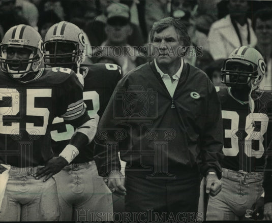 1984 Press Photo Green Bay Packer's head coach Forrest Gregg - mjt09776- Historic Images