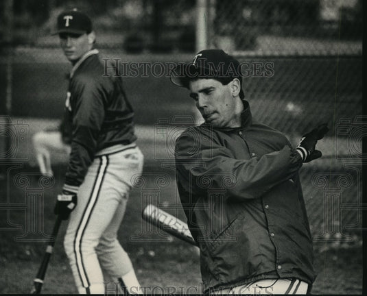 1988 Press Photo A West Point Line-Up Awaits Dave Borowicz - mjt10282- Historic Images