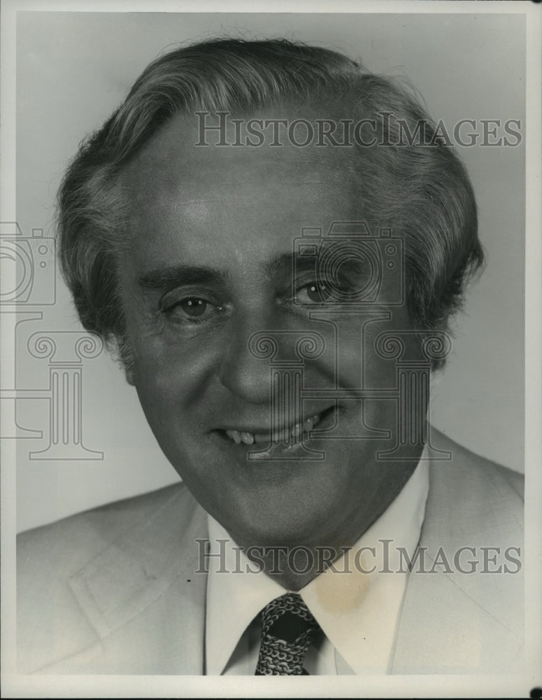 1979 Press Photo Sportscaster Curt Gowdy - mjt10910- Historic Images