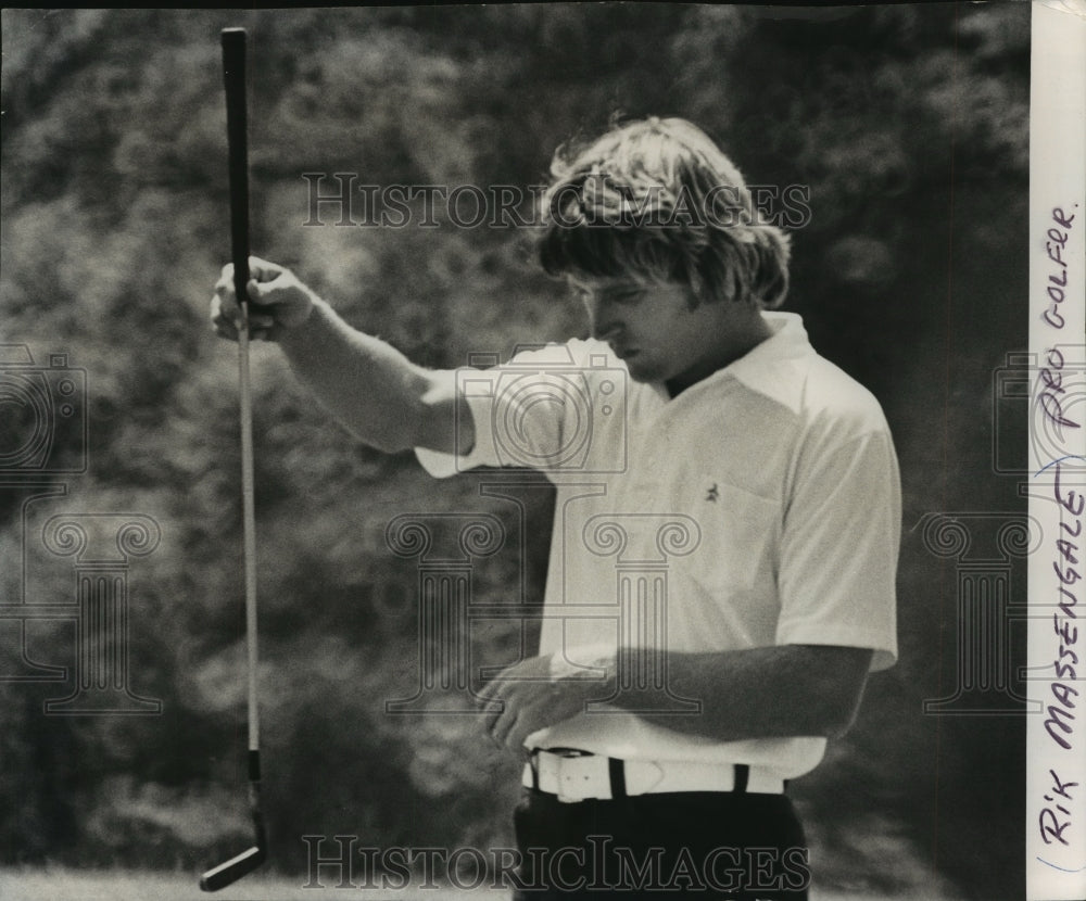 1973 Press Photo Rik Massengale, pro golfer - mjt11520- Historic Images