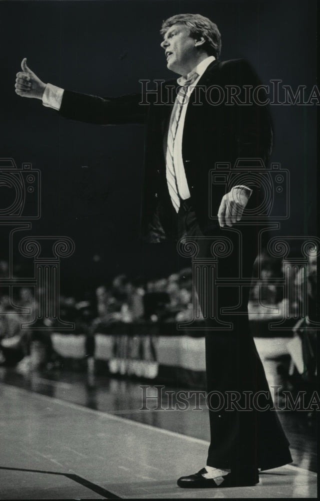 1986 Press Photo Coach Don Nelson - mjt11665- Historic Images