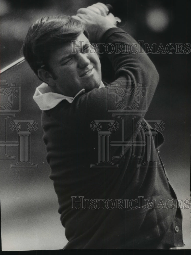 1972 Press Photo United States golfer Jim Jamieson hitting a ball. - mjt11816- Historic Images