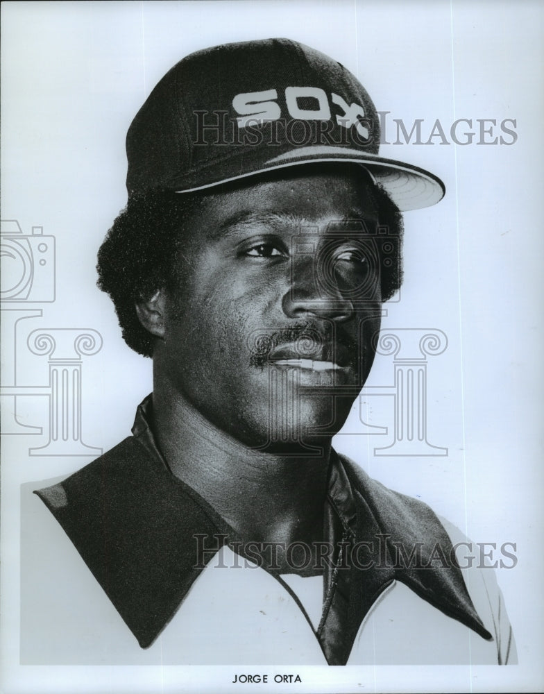 1979 Press Photo Chicago White Sox baseball player, Jorje Orta - mjt11883- Historic Images