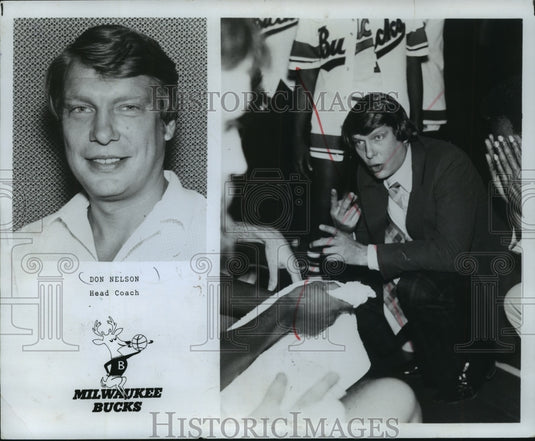 1978 Press Photo Milwaukee Bucks' Head Basketball Coach Don Nelson - mjt12412- Historic Images