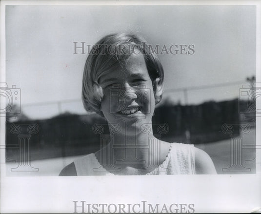 1965 Press Photo Tennis star Laurel Holgerson - mjt12544- Historic Images