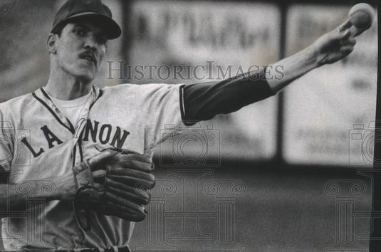 1970 Press Photo Mike Jurewicz, Left-hander for Lannon Land o' Lakes League- Historic Images