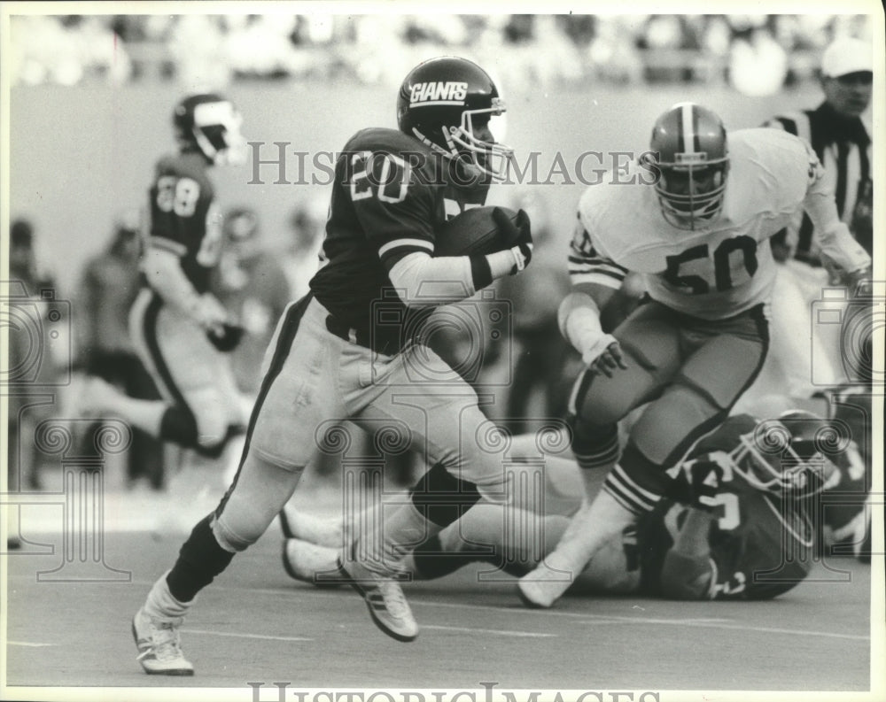 1985 Press Photo Former Giants running back Joe Morris. - mjt13541- Historic Images