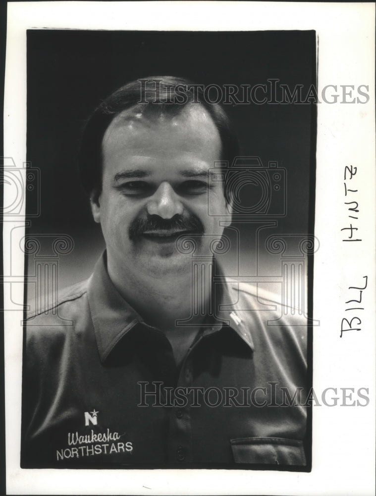 1992 Press Photo Bill Hintz resigns as Waukesha North boys basketball coach- Historic Images