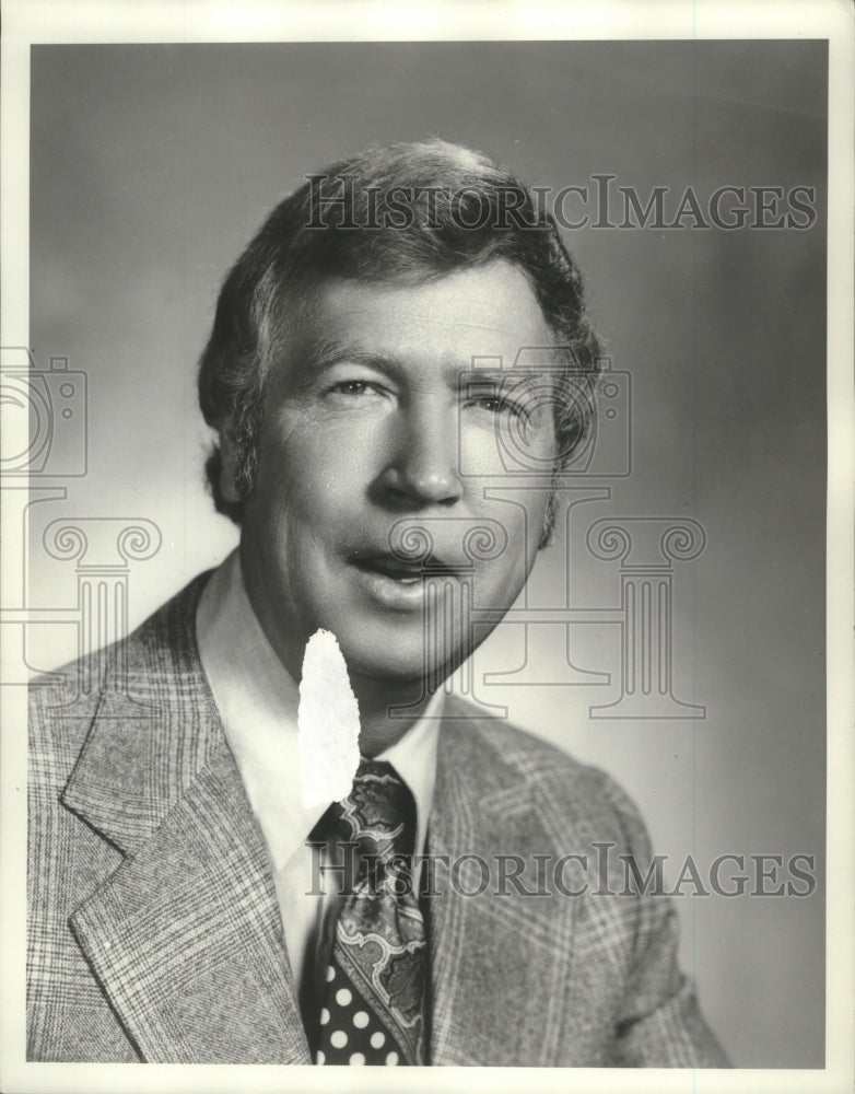 1977 Press Photo WTMJ Radio sportscaster, Jim Irwin - mjt13748- Historic Images