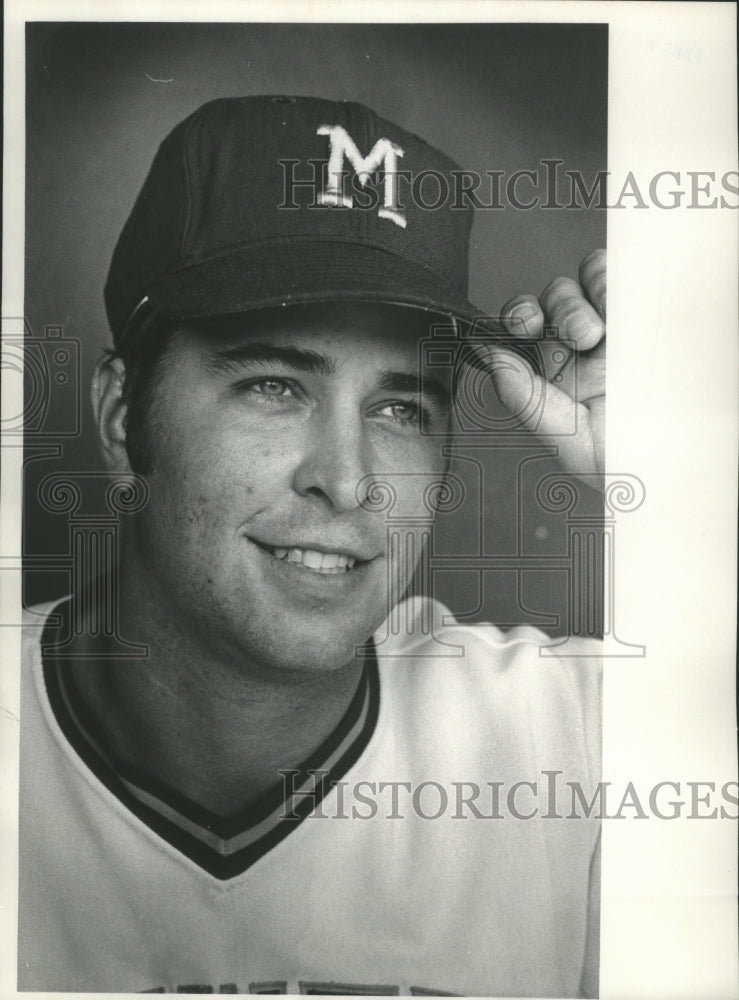 1972 Press Photo Baseball player Gary Ryerson - mjt13777- Historic Images