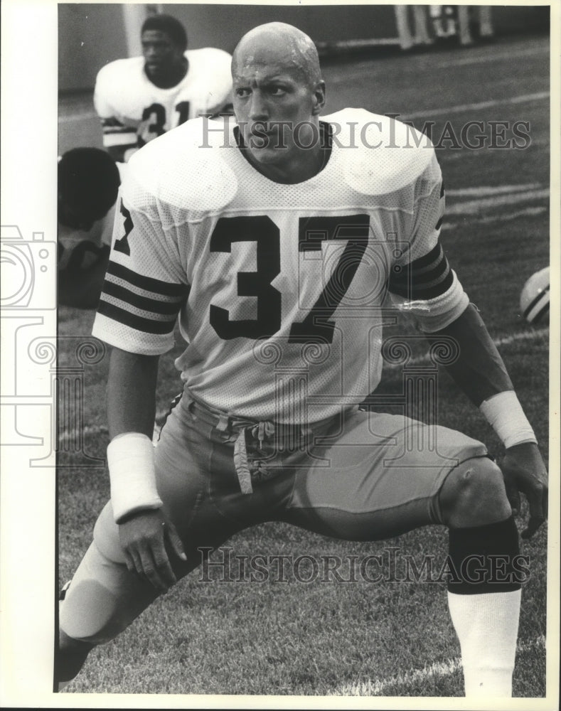 1983 Press Photo Green Bay Packers football starting free safety, Mark Murphy- Historic Images