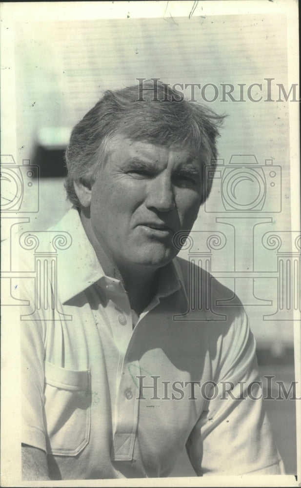 1985 Press Photo Green Bay Packers Coach, Forrest Gregg - mjt14126- Historic Images