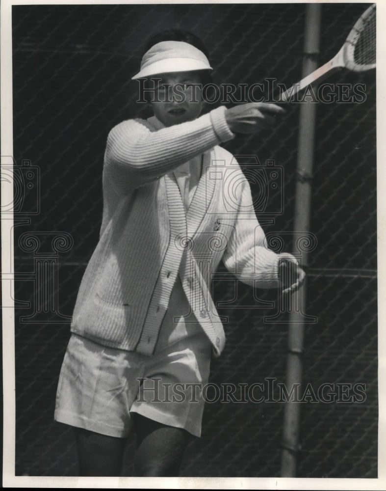 1963 Press Photo Tennis player, Nancy Richey, seeded first in Western Open- Historic Images