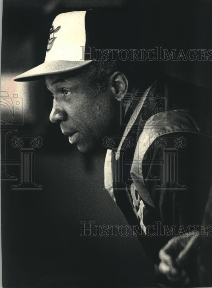 1968 Press Photo Manager Frank Robinson stared out at the Orioles&#39; 13th straight- Historic Images