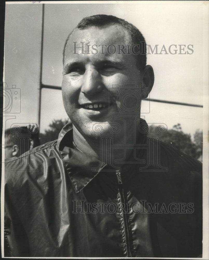 1957 Press Photo Green Bay Packers football player, Oliver Spencer - mjt16485- Historic Images