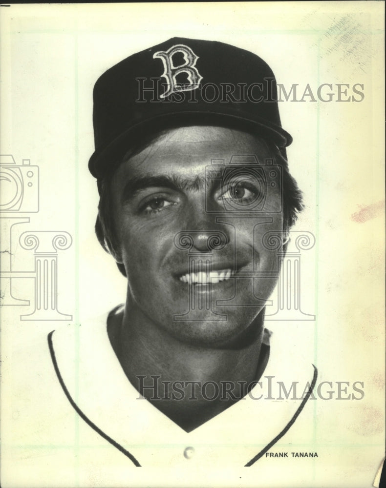 1982 Press Photo Boston Red Sox baseball pitcher, Frank Tanana - mjt16676- Historic Images