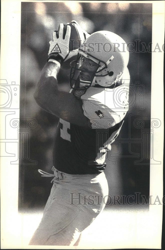 1994 Press Photo Green Bay Packers football player, Sterling Sharpe - mjt16694- Historic Images