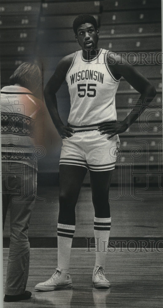 1978 Press Photo University of Wisconsin basketball player Larry Petty- Historic Images