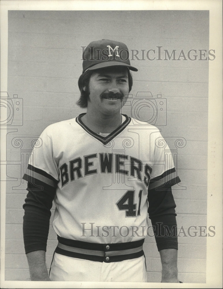 1975 Press Photo Milwaukee Brewers baseball player, Jim Slaton - mjt17254- Historic Images