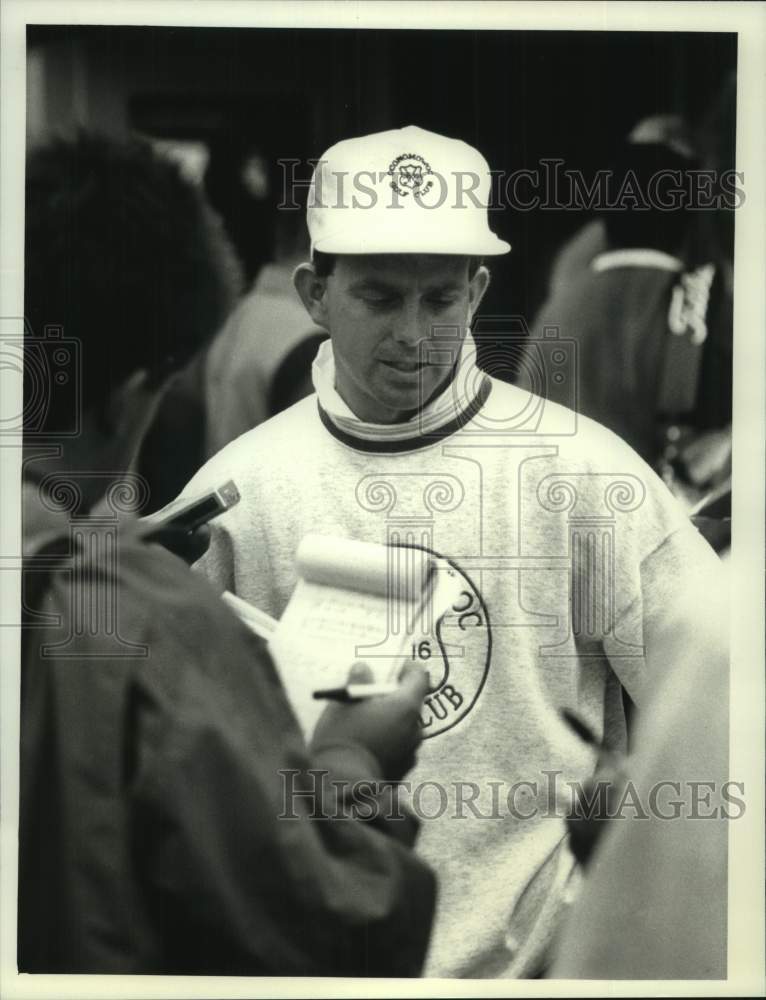 1992 Press Photo Oconomowoc Golf Club&#39;s Ed Terasa - mjt17355- Historic Images