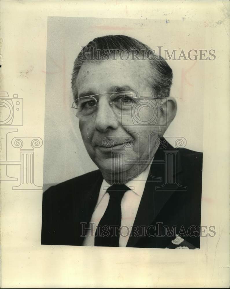 1964 Press Photo Dore Schary chairman of the National Anti-defamation League- Historic Images