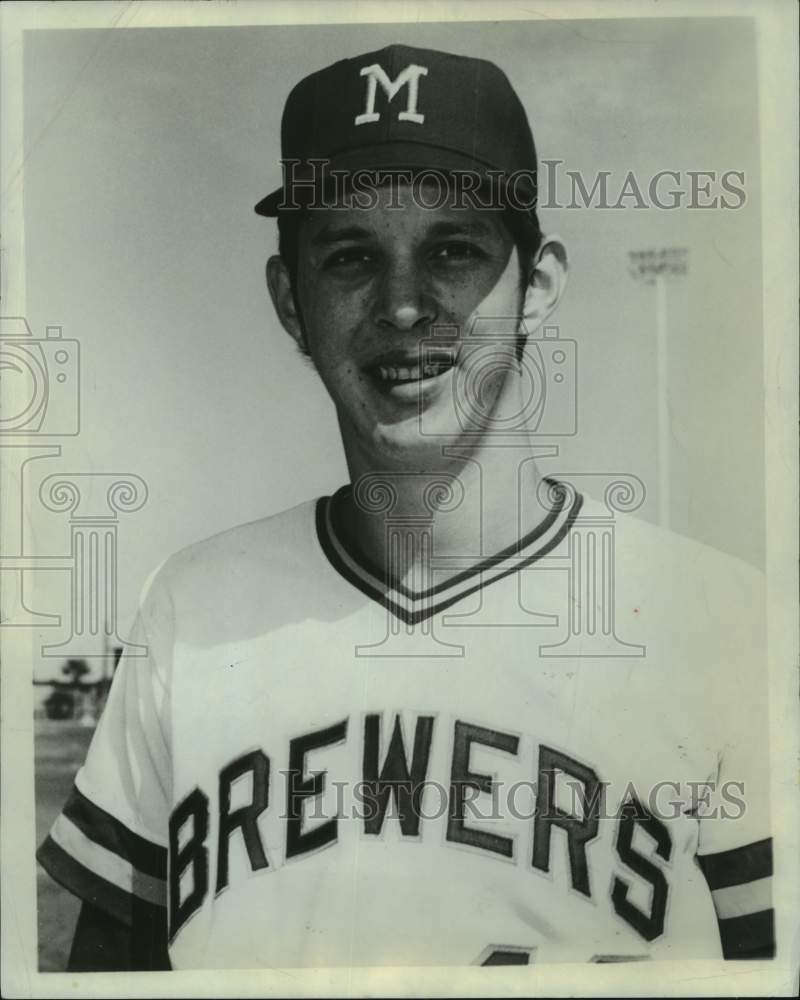 1972 Press Photo Milwaukee Brewers' Bill Travers - mjt17667- Historic Images