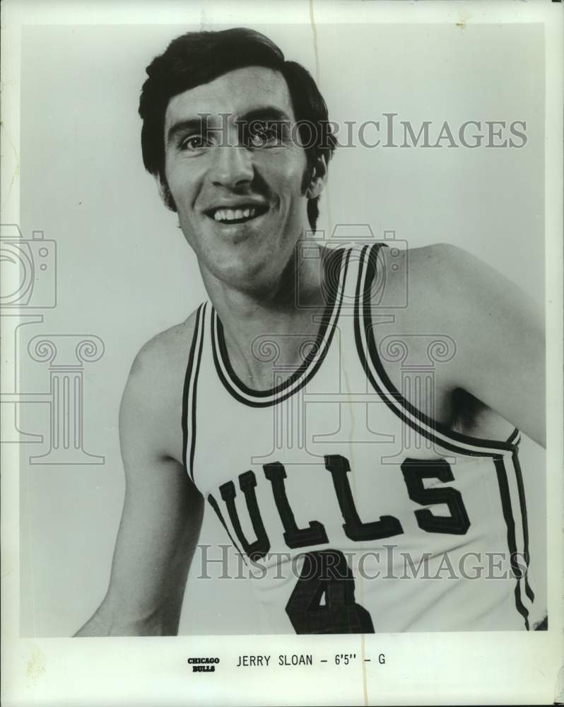 1978 Press Photo Chicago Bulls guard Jerry Sloan - mjt17683- Historic Images