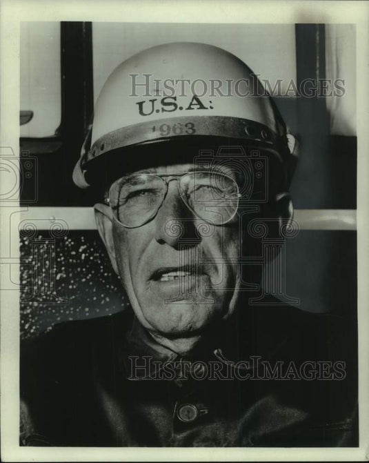 1966 Press Photo Frank Ervin harness racing's leading driver and trainer in 1966- Historic Images