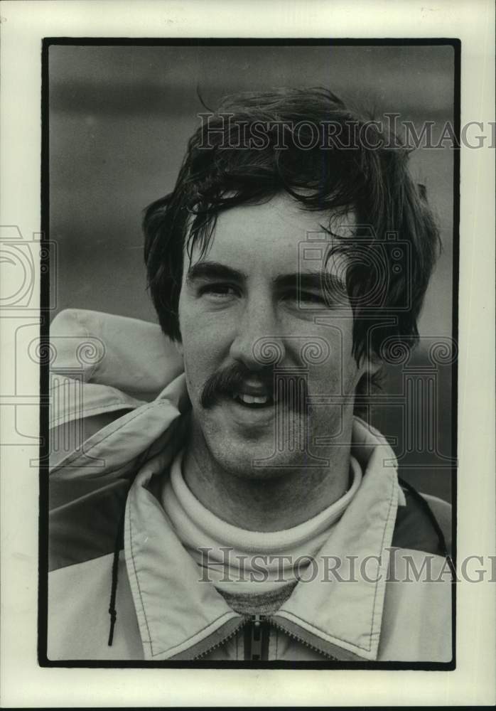 1979 Press Photo Smiling John VanDenBrandt, University of Wisconsin - Parkside.- Historic Images