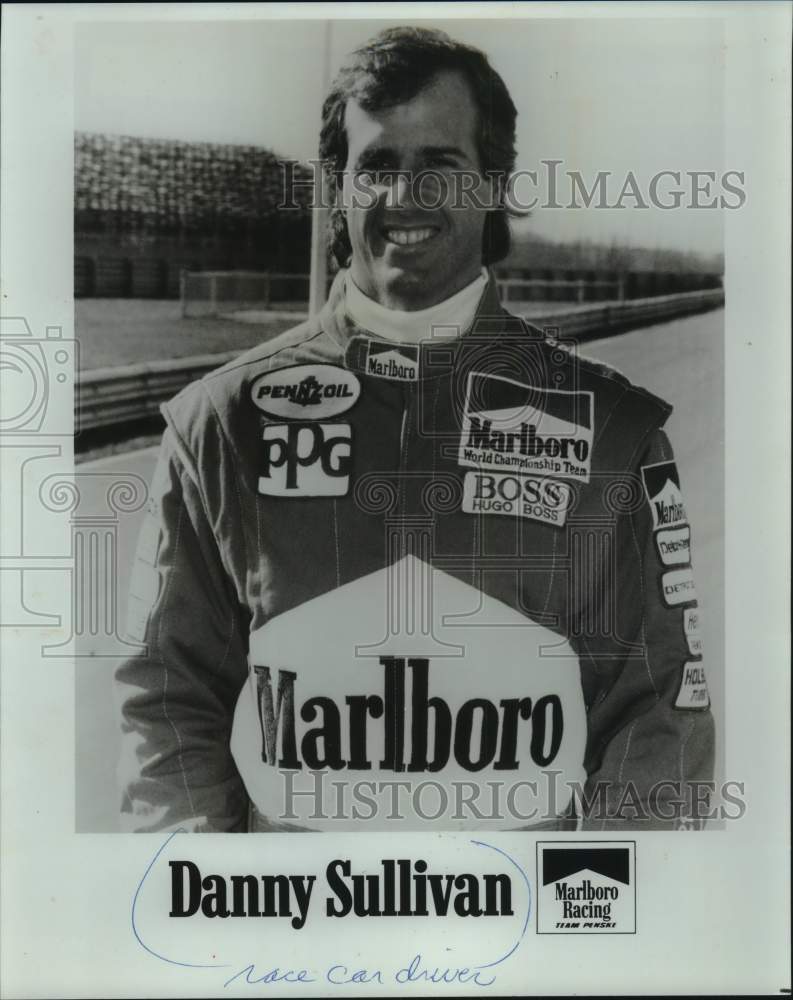 1990 Press Photo Indianapolis Race Car Driver And 500 Winner Danny Sullivan- Historic Images