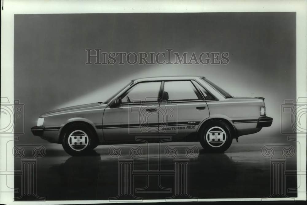 1985 Press Photo Subaru RX Turbo - mjt19542- Historic Images