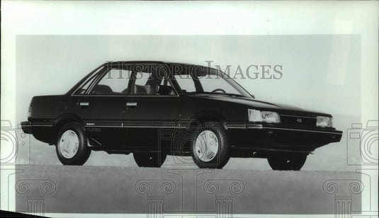 1985 Press Photo Subaru GL-10 Turbo four-door sedan - mjt19543- Historic Images