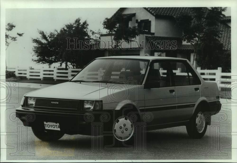 1983 Press Photo 1984 Toyota Corolla sedan - mjt19684- Historic Images